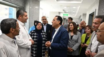 رئيس الوزراء يتفقد مستشفى طنطا العام الجديد خلال جولته التفقدية بالغربية