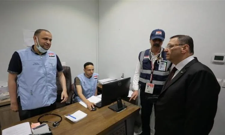 رئيس بعثة الحج يزور حجاج القرعة في فنادق مكة المكرمة للاطلاع على أوضاعهم