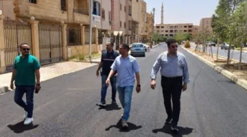 رئيس جهاز العبور يتفقد تحسين الطرق وصيانة مشاريع الإسكان