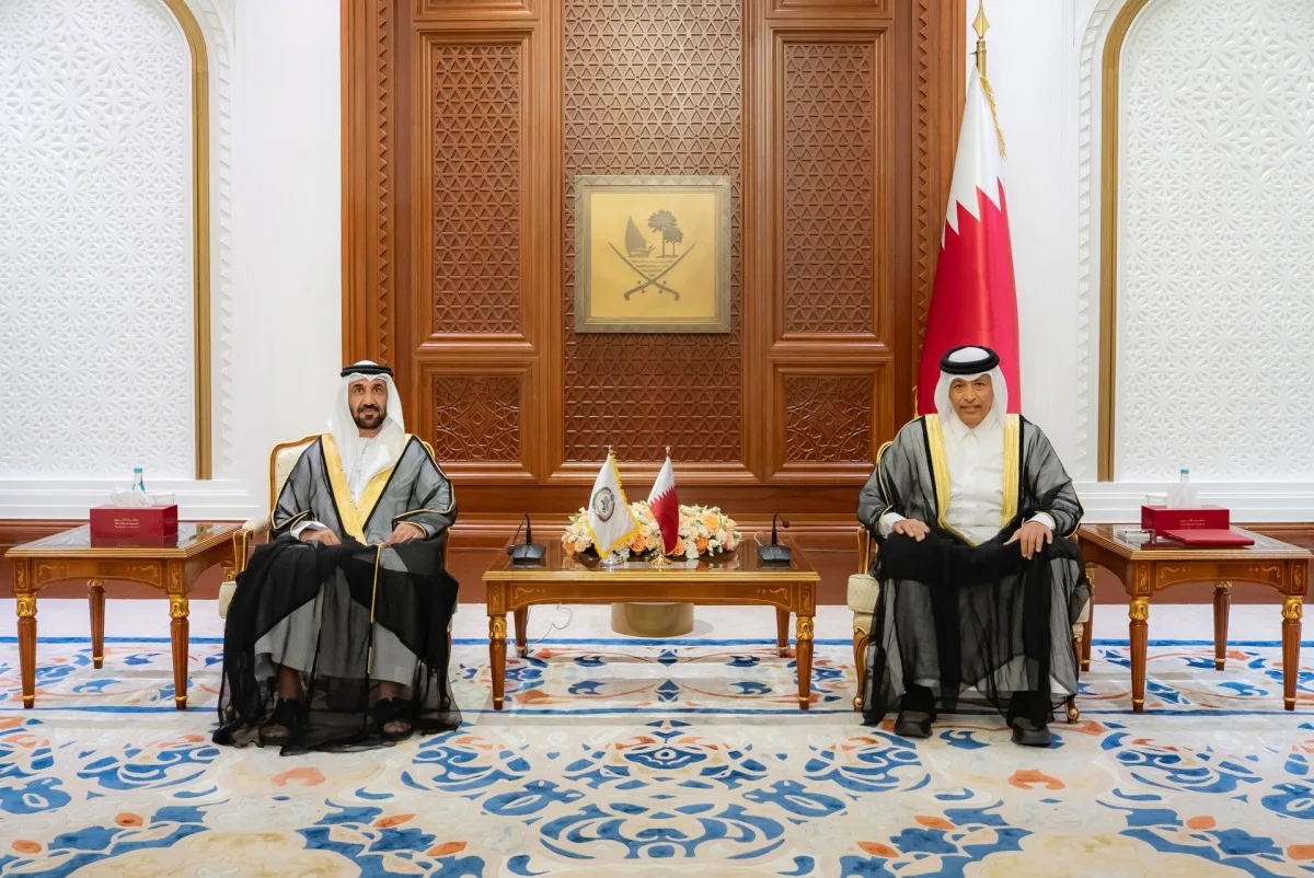 رئيس مجلس الشورى يلتقي برئيس البرلمان العربي مؤكدًا على ضرورة تنسيق الجهود بين البرلمانات العربية.