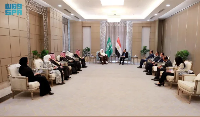 رئيس مجلس الشورى يلتقي برئيس الوزراء المصري في القاهرة لمناقشة تعزيز التعاون المشترك. رئيس مجلس الشورى يلتقي برئيس الوزراء المصري في القاهرة لمناقشة تعزيز التعاون المشترك.