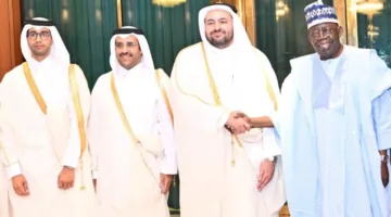 رئيس نيجيريا يستقبل وزير الدولة بوزارة الخارجية