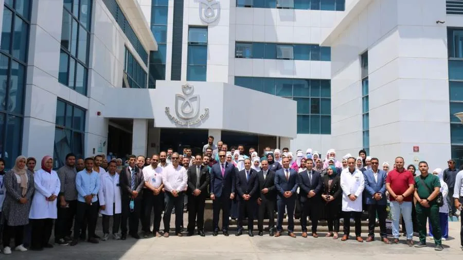 رئيس هيئة الرعاية الصحية يزور مستشفى القصاصين التخصصي ويتابع مستوى الخدمات الطبية المقدمة رئيس هيئة الرعاية الصحية يزور مستشفى القصاصين التخصصي ويتابع مستوى الخدمات الطبية المقدمة