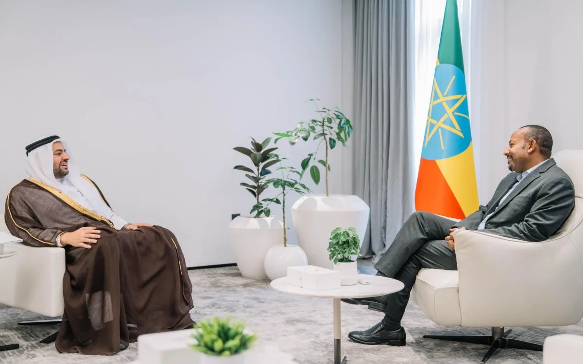 رئيس وزراء إثيوبيا يستقبل وزير الدولة بوزارة الخارجية رئيس وزراء إثيوبيا يستقبل وزير الدولة بوزارة الخارجية
