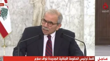 رئيس وزراء لبنان: يجب وضع حد للانتهاكات الإسرائيلية في أسرع وقت