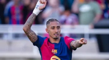 رافينيا: سنحسم الكلاسيكو بنتيجة كبيرة.. ولا أتخيل برشلونة بدوني