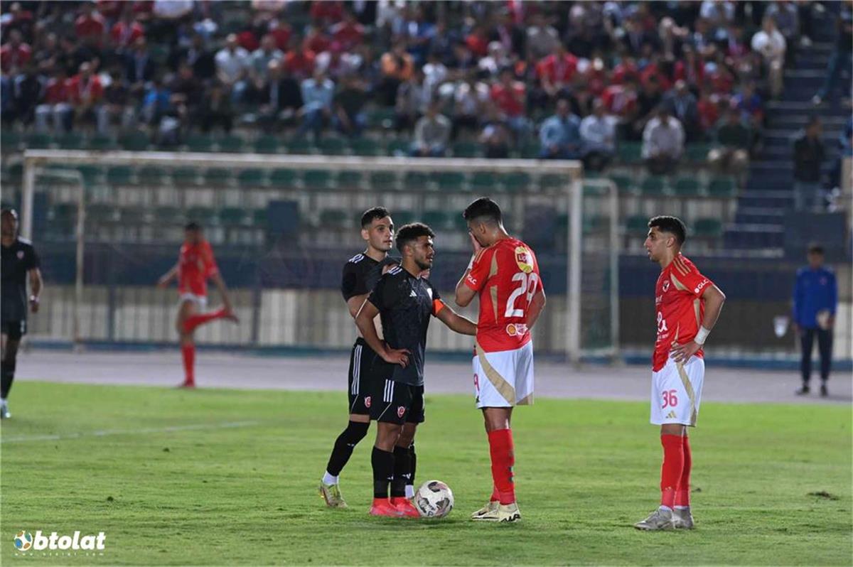 رجل مباراة الأهلي وبتروجيت في الدوري المصري رجل مباراة الأهلي وبتروجيت في الدوري المصري