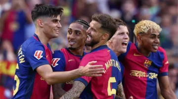 رجل مباراة برشلونة وريال مدريد  في الدوري الإسباني