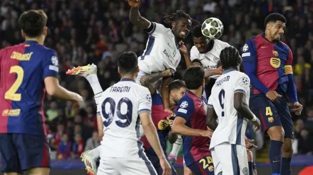 رغم خروج برشلونة.. لامين يامال يحقق رقما قياسيا في دوري أبطال أوروبا رغم خروج برشلونة.. لامين يامال يحقق رقما قياسيا في دوري أبطال أوروبا