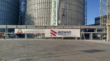 رواد الهندسة الحديثة تفتتح صوامع معدنية سعة 100 ألف بميناء غرب بورسعيد