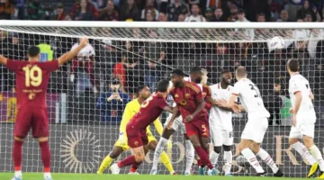 روما يحقق انتصارًا كبيرًا على ميلان بثلاثة أهداف في الدوري الإيطالي