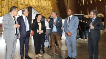 زيارات رسمية مهمة إلى المتحف المصري الكبير.. التفاصيل