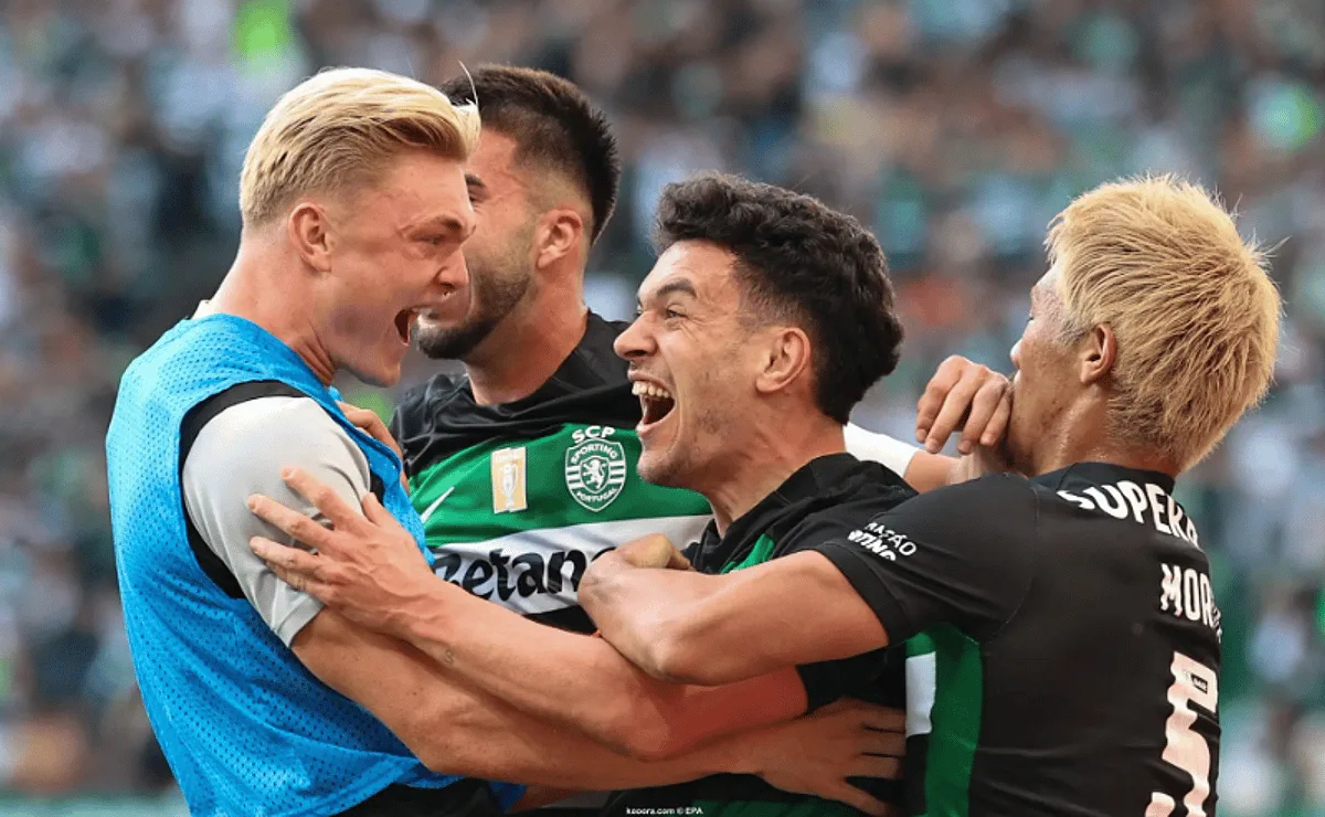 سبورتنج لشبونة يحقق لقب الدوري البرتغالي بفوزه على فيتوريا