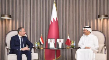 سفير مصر فى قطر يبحث مع وزير العمل القطرى أوجه التعاون المشترك