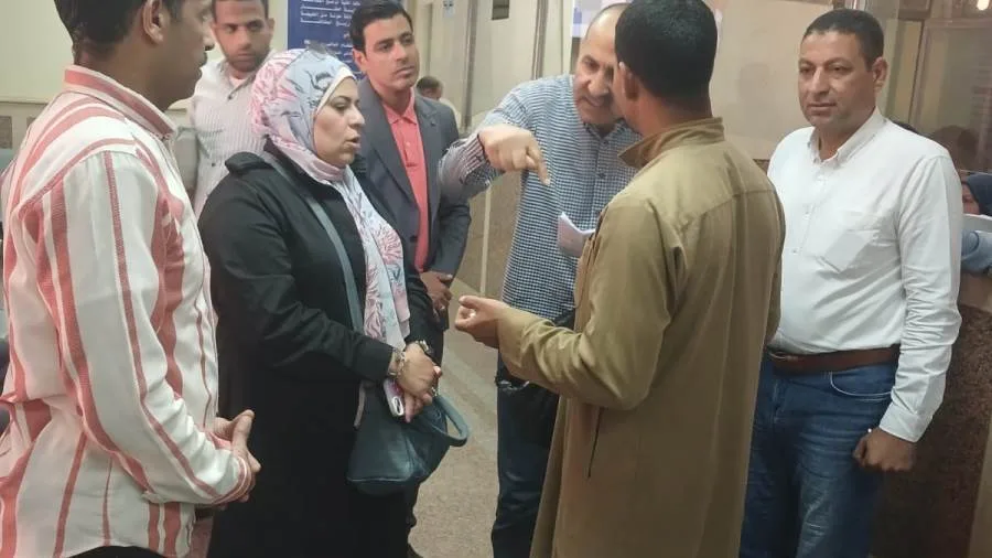سكرتير بني سويف يتابع العمل بملف التصالح في زيارته لمركز التكنولوجي بناصر سكرتير بني سويف يتابع العمل بملف التصالح في زيارته لمركز التكنولوجي بناصر