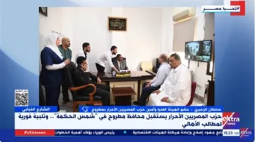 سلطان الزعيري يشرح استراتيجية حزب المصريين الأحرار للقيام بزيارات ميدانية متنوعة