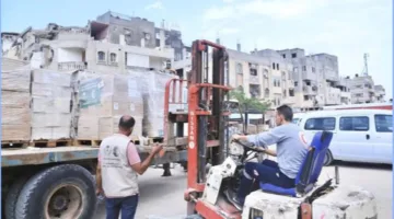 «سلمان للإغاثة» يواصل تقديم المساعدات الطبية للأونروا والهلال الأحمر الفلسطيني في غزة.