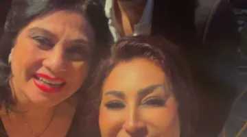 سلوى عثمان تحتفل مع وفاء عامر بزفاف رنا رئيس