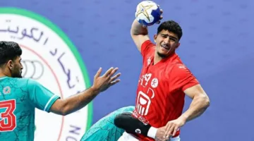 شباب اليد يتأهل لمواجهة قطر في قبل نهائي البطولة العربية بالكويت