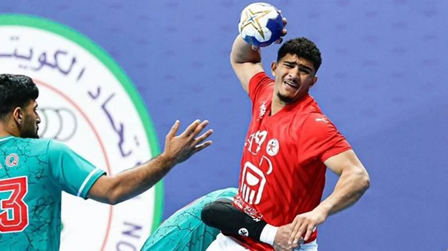 شباب اليد يتأهل لمواجهة قطر في قبل نهائي البطولة العربية بالكويت شباب اليد يتأهل لمواجهة قطر في قبل نهائي البطولة العربية بالكويت