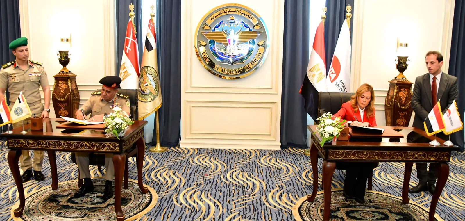 شراكة استراتيجية بين الأكاديمية العسكرية المصرية ومركز “الوطنية للتدريب”