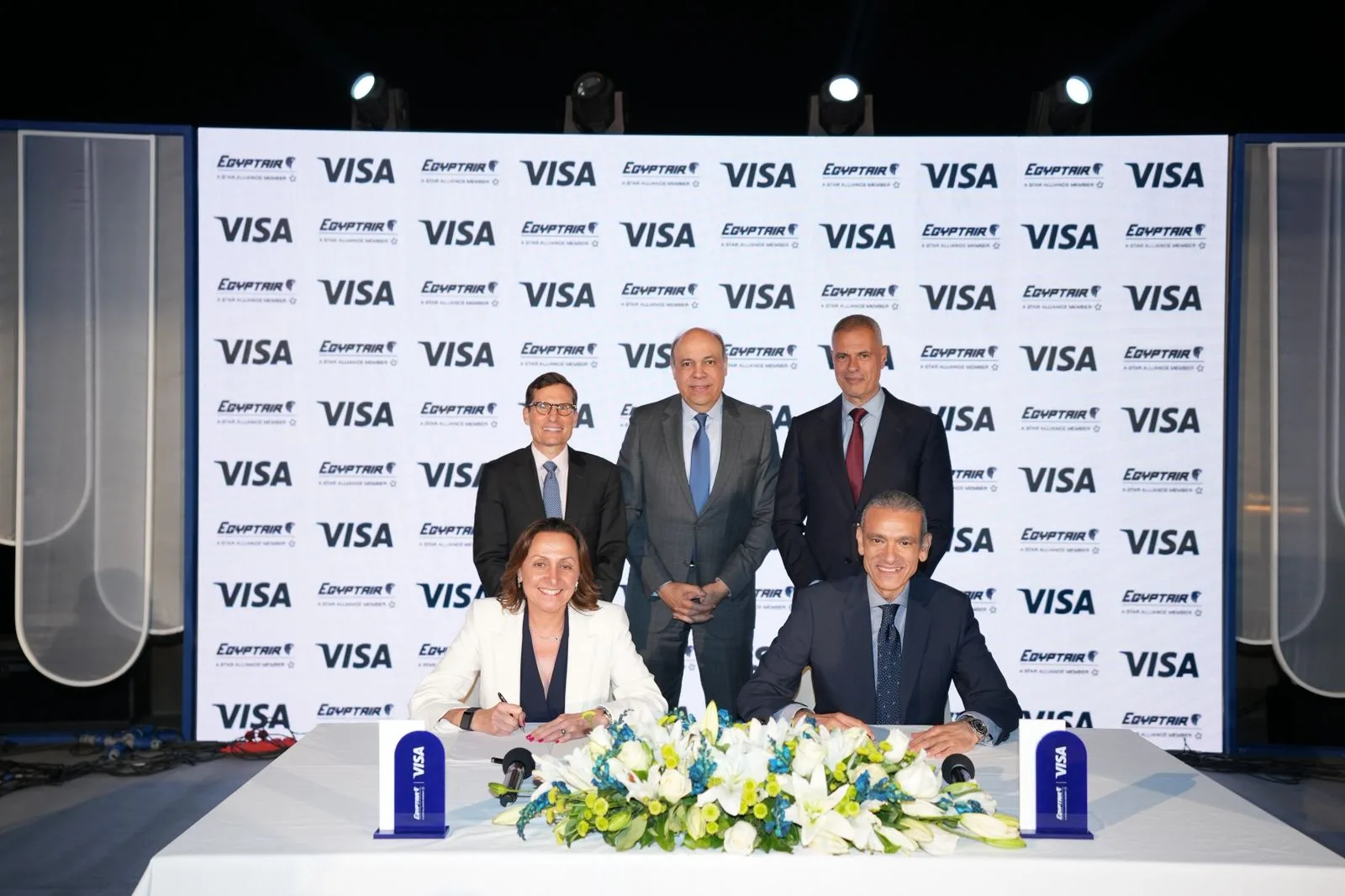 شراكة بين مصر للطيران وفيزا العالمية لتقديم حلول تكنولوجية تخدم المسافرين شراكة بين مصر للطيران وفيزا العالمية لتقديم حلول تكنولوجية تخدم المسافرين