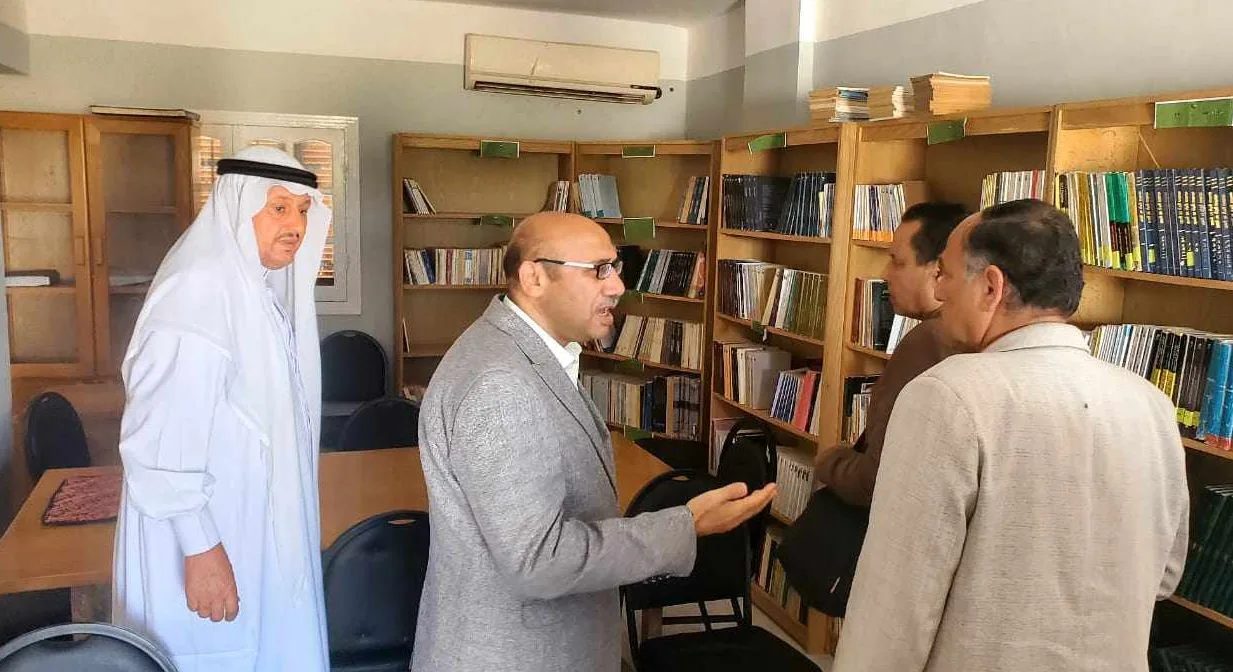 لمتابعة استعدادات افتتاحه.. نائب رئيس الهيئة العامة لقصور الثقافة يتفقد بيت ثقافة قاطية بشمال سيناء لمتابعة استعدادات افتتاحه.. نائب رئيس الهيئة العامة لقصور الثقافة يتفقد بيت ثقافة قاطية بشمال سيناء