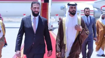 الشرع يصل البحرين على رأس وفد رسمي