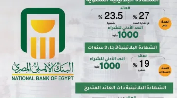 شهادات البنك الأهلي المصري 2025.. تكسب فلوس بالكوم