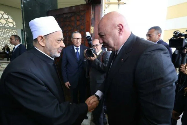 شيخ الأزهر يستضيف رئيس لبنان لمناقشة سبل التعاون المشترك