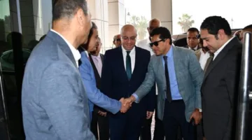 صبحي يصل محافظة بني سويف لافتتاح العديد من المنشآت الشبابية والرياضية 