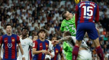 صحيفة إسبانية تكشف عن حكم مباراة الكلاسيكو بين برشلونة وريال مدريد