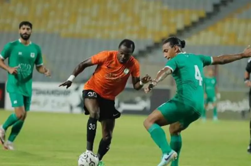 صراع الكونفدرالية: المصري والبنك الأهلي يتعادلان 0 – 0 وسيراميكا كليوباترا يحقق انتصارًا 2 – 0 على حرس الحدود بهدف ثانٍ. صراع الكونفدرالية: المصري والبنك الأهلي يتعادلان 0 – 0 وسيراميكا كليوباترا يحقق انتصارًا 2 – 0 على حرس الحدود بهدف ثانٍ.