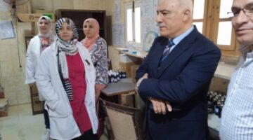 وكيل وزارة الصحة بالقليوبية يتفقد الإدارة الصحية ببنها
