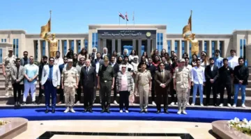 صور: القوات المسلحة تستضيف وفدًا من القيادات الشبابية لزيارة المنشآت العسكرية.
