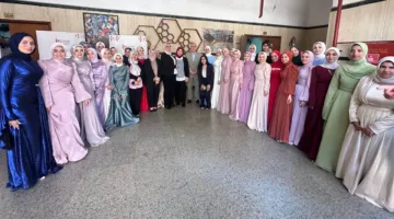 صور: عرض أزياء لطلاب ذوي الاحتياجات الخاصة على المانيكان في “نوعية طنطا”