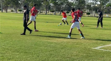 صور | منتخب مصر يبدأ تدريباته استعدادًا لـ غانا في ربع نهائي كأس أمم إفريقيا للشباب
