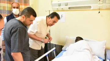 صور.. وزير الصحة يزور مستشفى وادي النطرون التخصصي في محافظة البحيرة