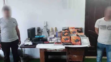 ضبط شخصين يديران محطة بث تليفزيوني لاسلكية بدون تصريح في المنوفية