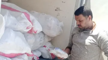 ضبط 390 كيلو جرام لحوم ودواجن مجهولة المصدر في كفر الشيخ