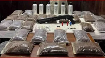 ضبط 8 قضايا جلب مخدرات وسلاح بدمياط وأسوان
