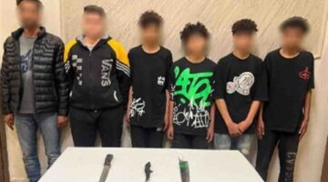 ضبط المتهمين بآداء حركات استعراضية بالأسلحة البيضاء بالقليوبية