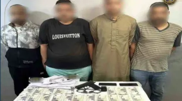 ضبط المتهمين بالاستيلاء على مبلغ مالي من أجنبي في الجيزة