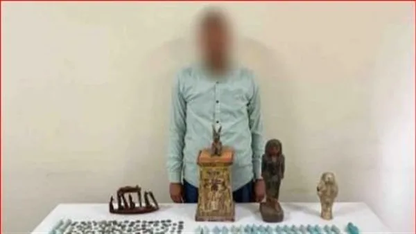 ضبط تشكيل عصابي حاول بيع تماثيل مزيفة بالقاهرة ضبط تشكيل عصابي حاول بيع تماثيل مزيفة بالقاهرة