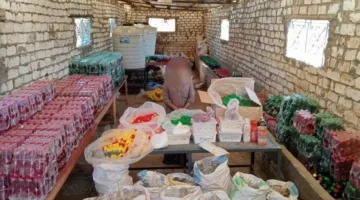 ضبط شخص ببني سويف لإدارته مصنع "غير مرخص" لتصنيع المياه الغازية مُستخدما علامات تجارية مقلدة