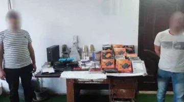 ضبط شخصين بالمنوفية يديران محطة بث تلفزيوني لاسلكية يقومان من خلالها باستقبال القنوات الفضائية المشفرة