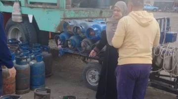 ضبط مستودع أسطوانات بوتاجاز و4 أطنان لحوم خلال حملة بالدقهلية