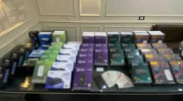 ضبط محل يبيع أجهزة ريسيفر غير مصرح بتداولها في الشرقية