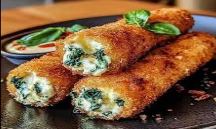 طريقة عمل كورنيه الجبنة والسبانخ بشكل جديد طريقة عمل كورنيه الجبنة والسبانخ بشكل جديد