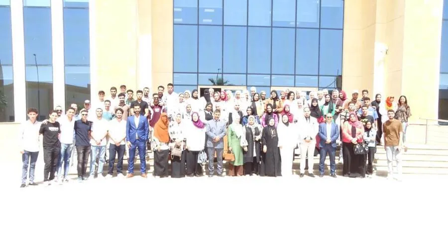 طلاب من كلية الفضاء والملاحة في بني سويف يشاركون في ورشة تعريفية بمعهد الاتصالات طلاب من كلية الفضاء والملاحة في بني سويف يشاركون في ورشة تعريفية بمعهد الاتصالات